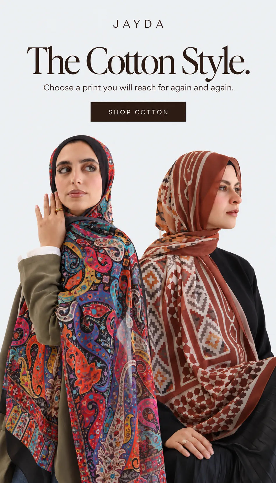 JAYDA Chiffon Scarves